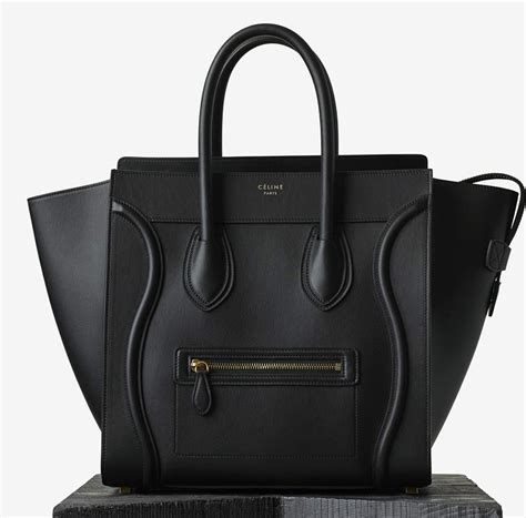 celine bag mini luggage size|celine mini luggage tote bag.